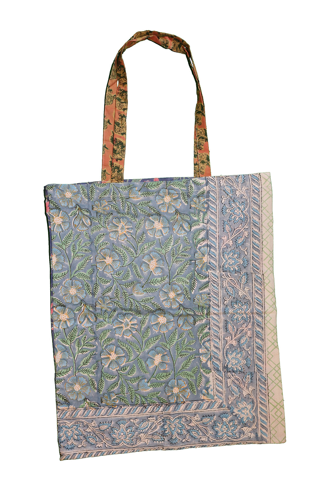Block print cotton net 40*44 cm