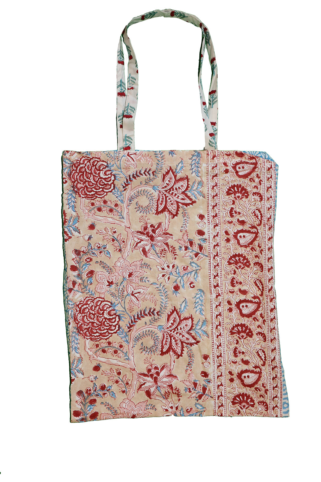 Block print cotton net 40*44 cm