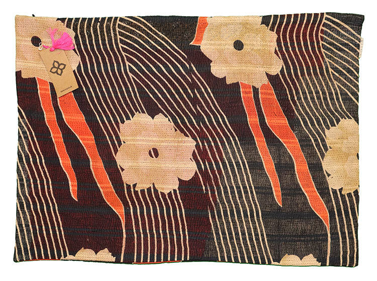 Sari vintage kantha pude 50*70 cm