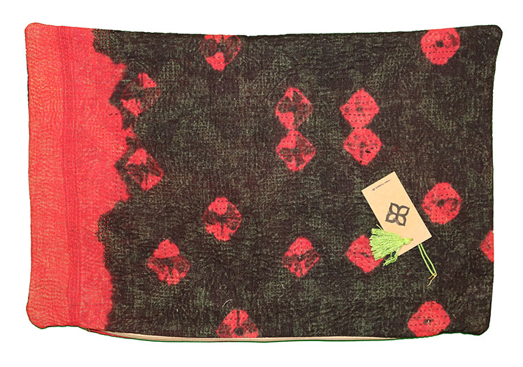 Sari vintage kantha cushion 40*60 cm