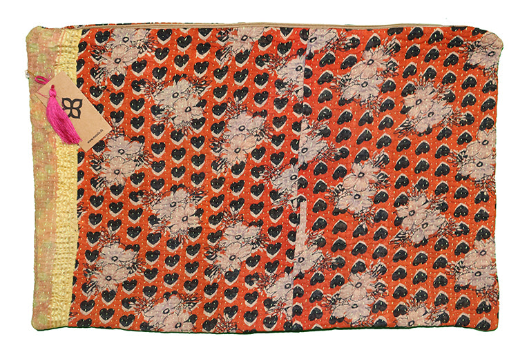 Sari vintage kantha cushion 40*60 cm