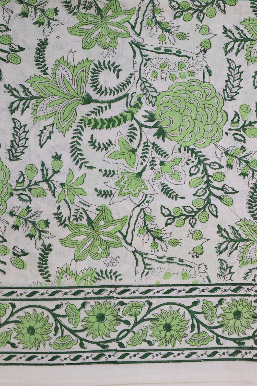 Block print tablecloth 150*220 cm cotton