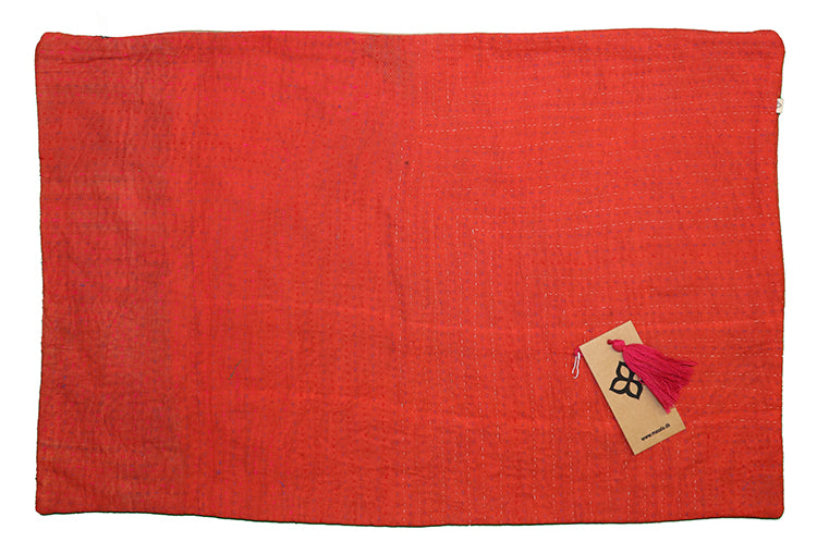 Sari vintage kantha cushion 40*60 cm