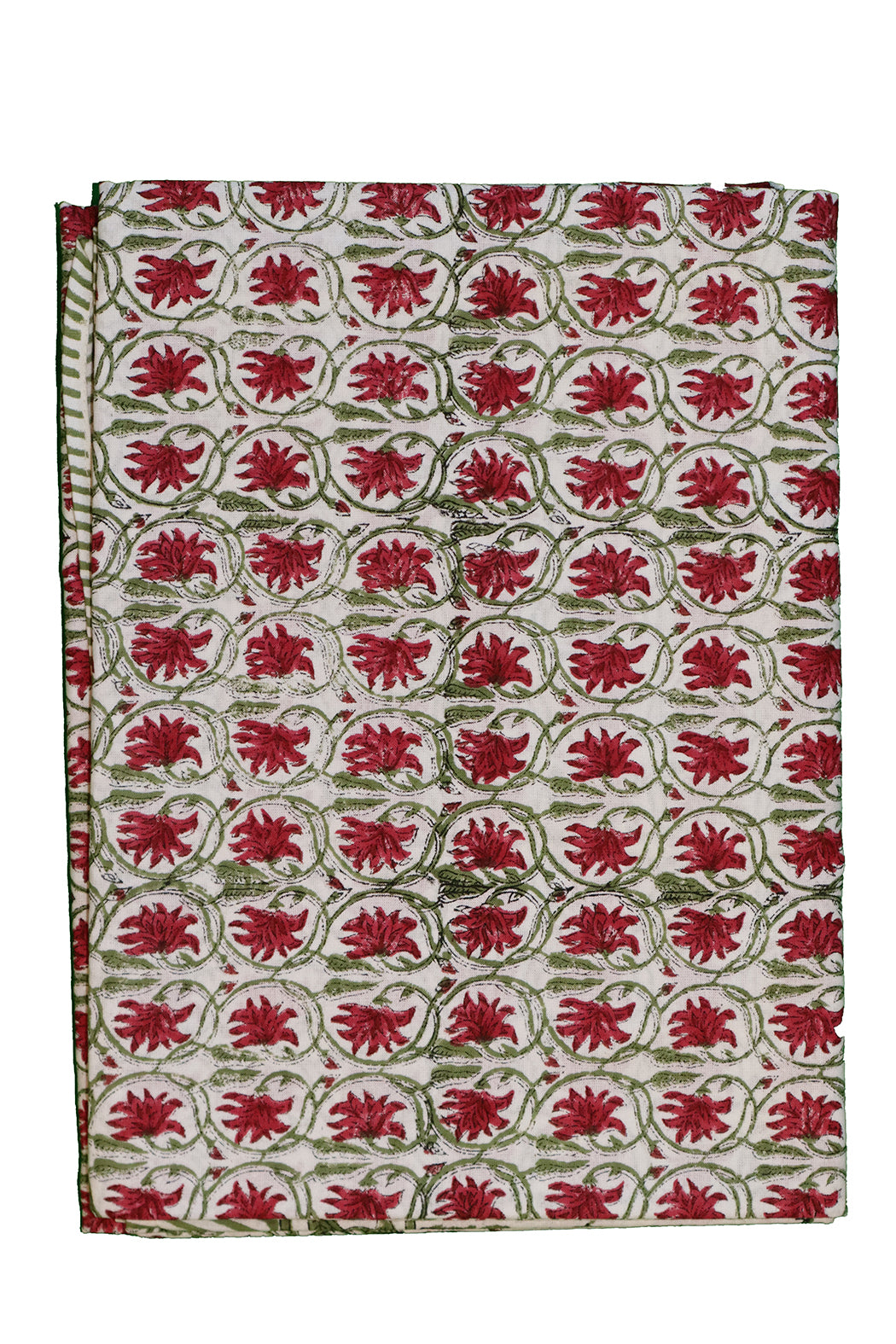 Block print tablecloth 150*220 cm cotton