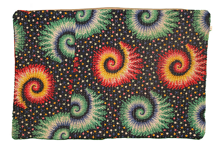 Sari vintage kantha cushion 40*60 cm