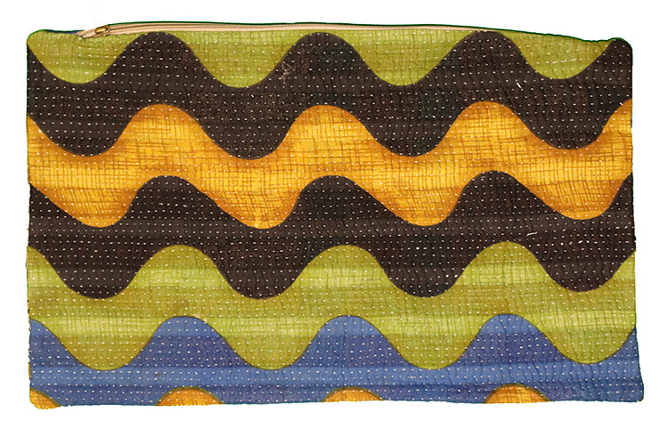 Sari vintage kantha cushion 30*50 cm