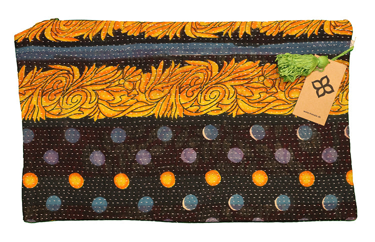 Sari vintage kantha cushion 30*50 cm