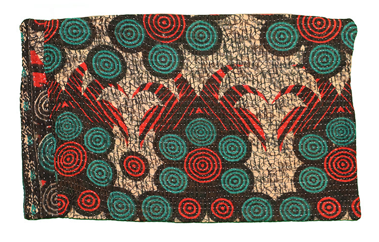 Sari vintage kantha cushion 30*50 cm