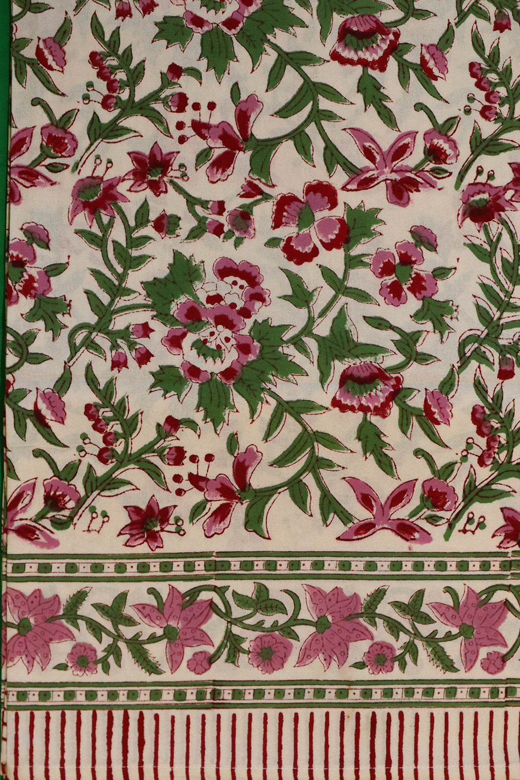 Block print tablecloth 150*220 cm cotton