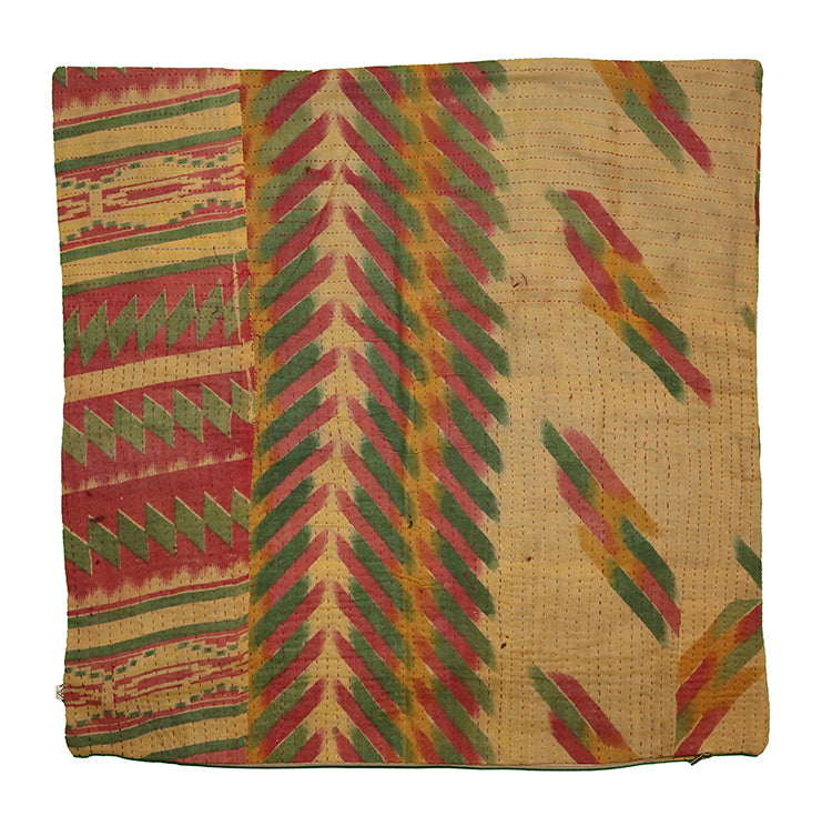 Sari vintage kantha pude 60*60 cm