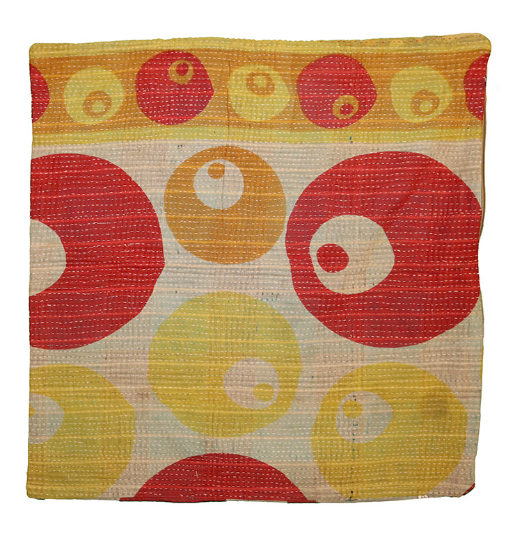 Sari vintage kantha cushion 45*45 cm