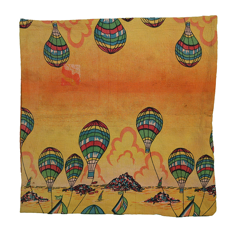 Sari vintage kantha cushion 45*45 cm