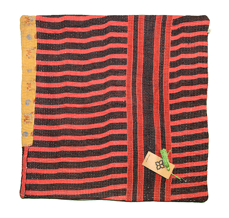 Sari vintage kantha cushion 45*45 cm
