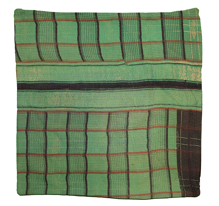 Sari vintage kantha cushion 45*45 cm