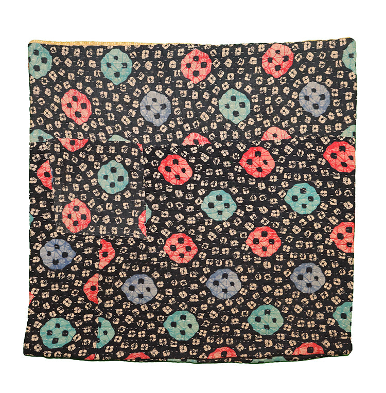 Sari vintage kantha cushion 45*45 cm