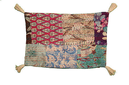 Kantha stonewash pude 40*60 cm, bomuld