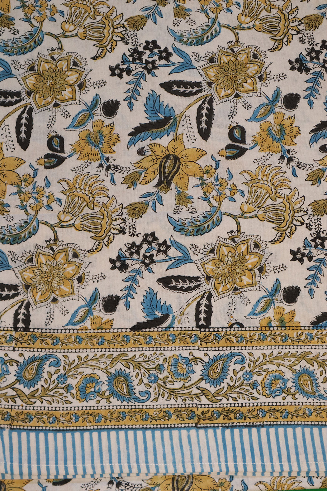 Block print tablecloth 150*220 cm cotton