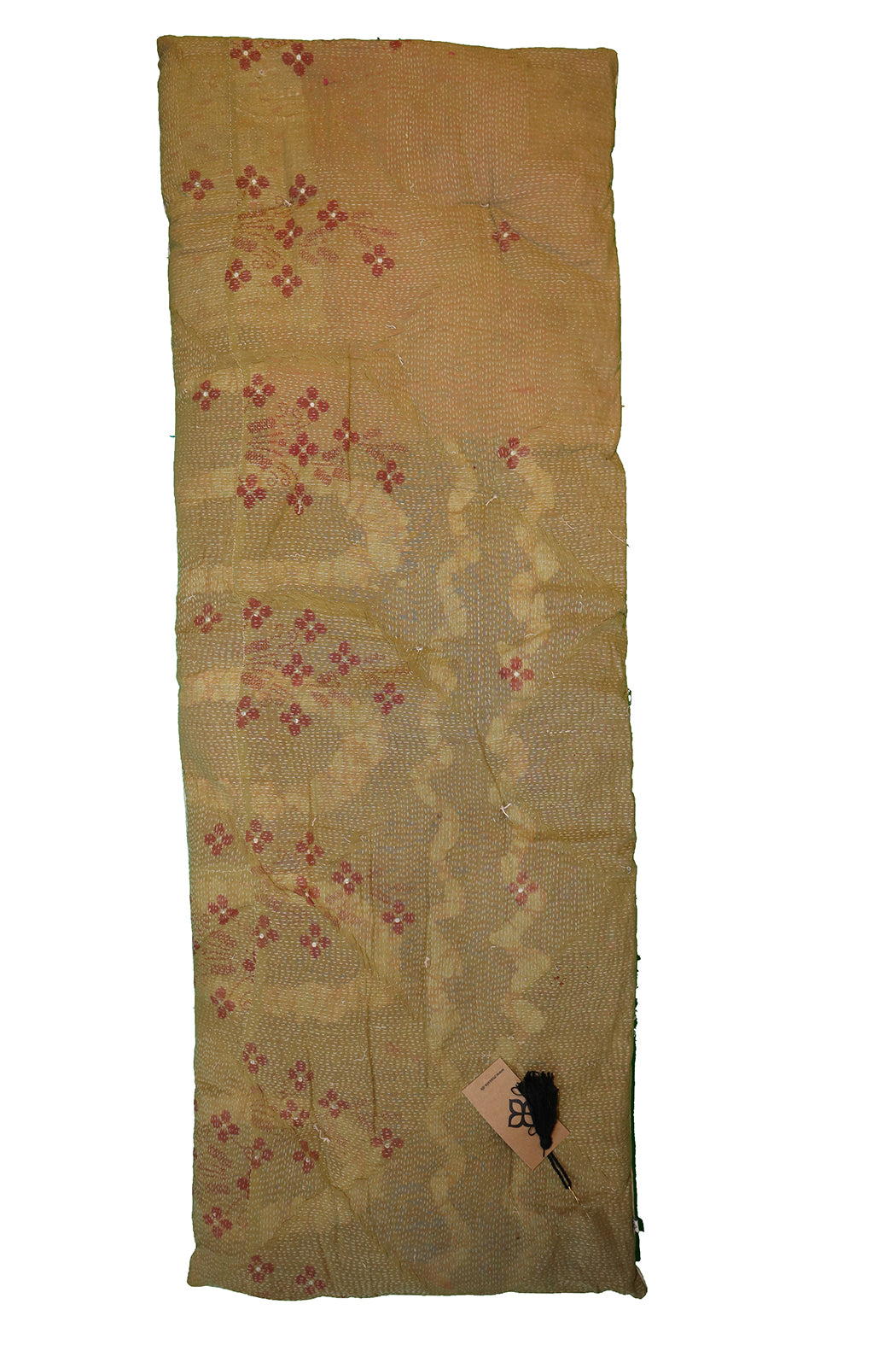 Kantha vintage bænkhynde 45*120 cm bomuld