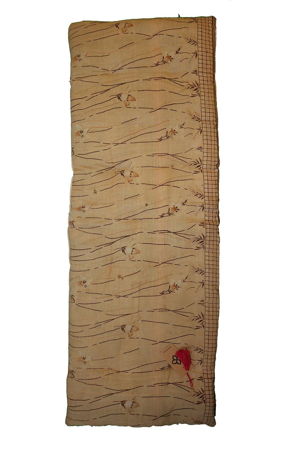 Kantha vintage bænkhynde 45*120 cm bomuld