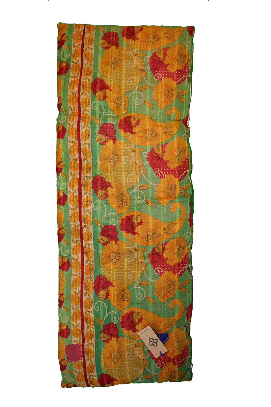 Kantha vintage bænkhynde 45*120 cm bomuld