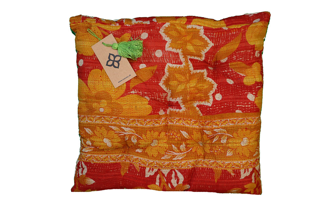 Kantha Vintage Kissen 40*40 cm Baumwolle