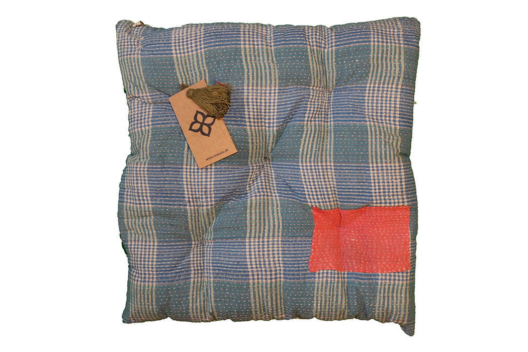 Kantha vintage chair pad 40*40 cm cotton