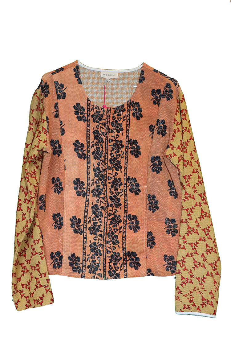 Anna kantha quilt jacket cotton