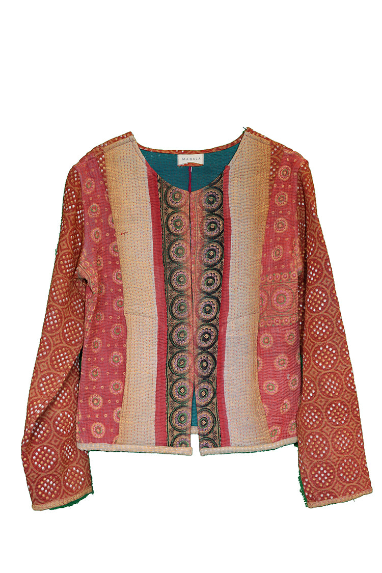 Anna Kantha Steppjacke aus Baumwolle
