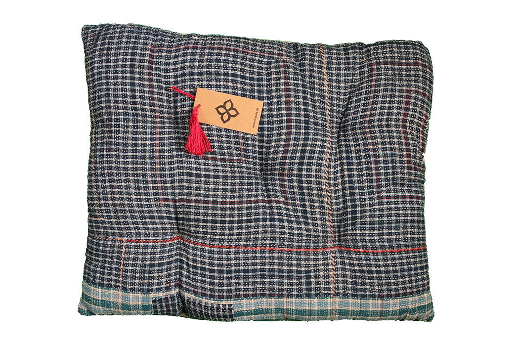 Kantha vintage hynde – Recycled Bomuld | 45x55 cm | MASALA