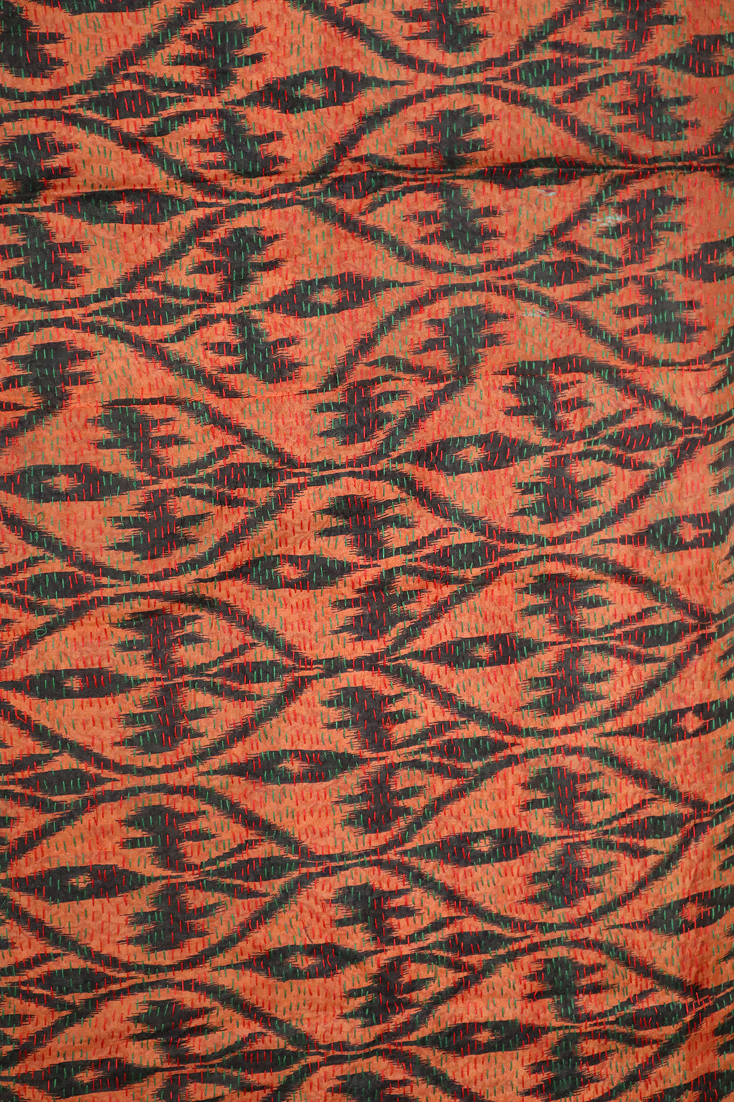 Sari kantha silk scarf 40*190 cm