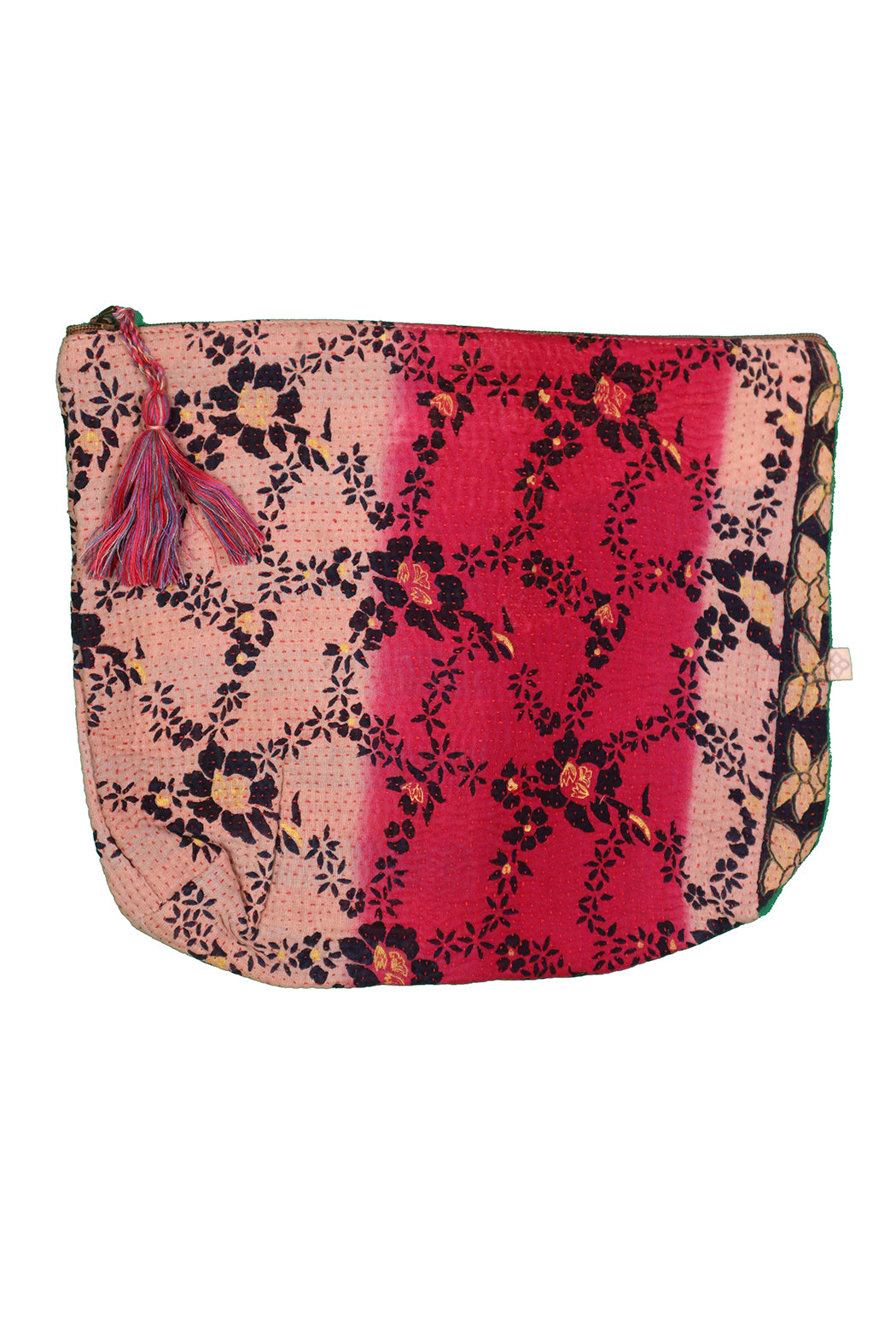 Kantha sari purse 24*28 cm