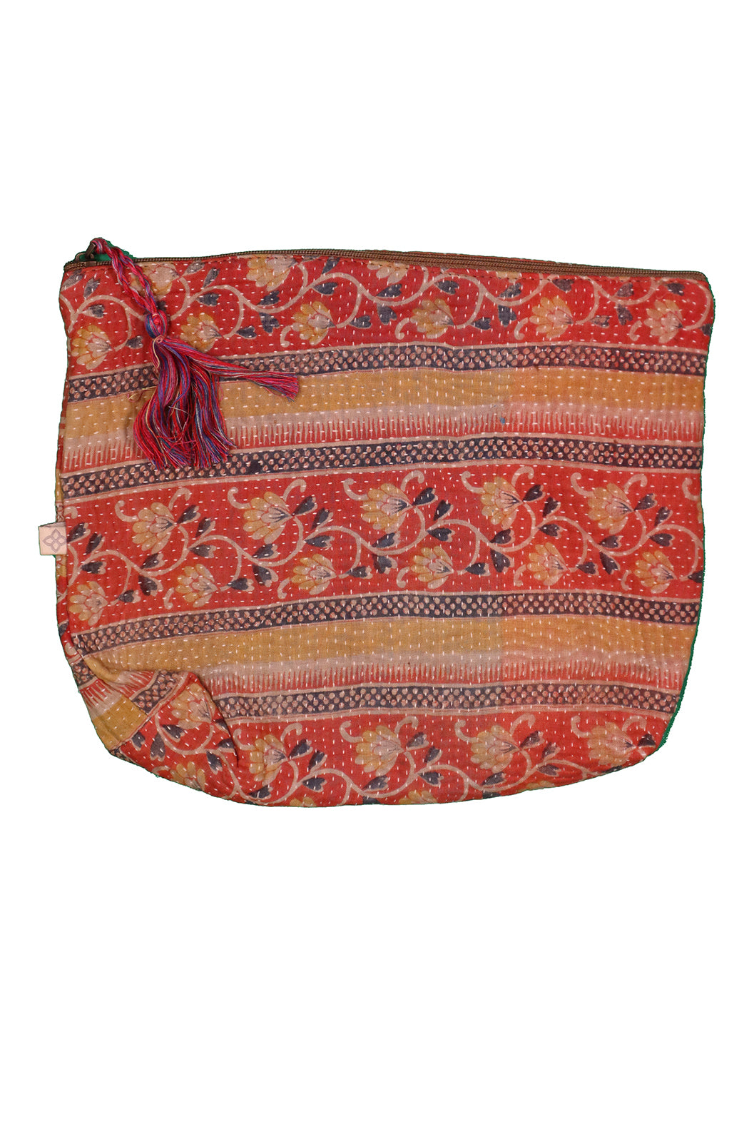 Kantha-Sari-Geldbörse 24*28 cm
