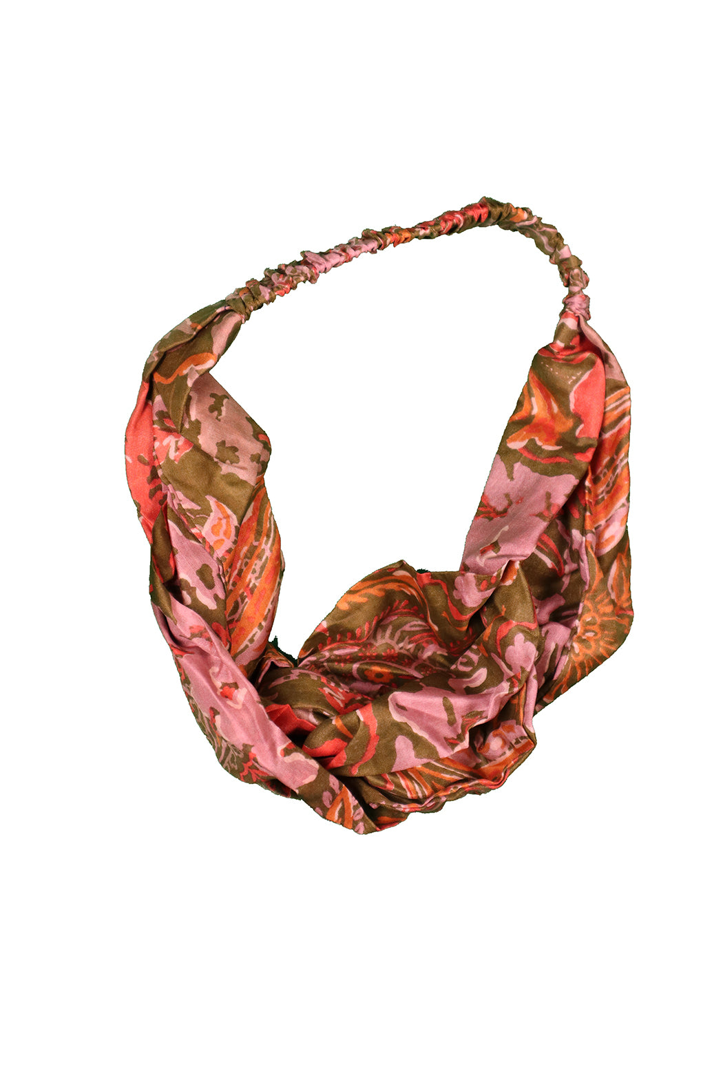 Silke hårbånd - Recycled Vintage Sari | MASALA