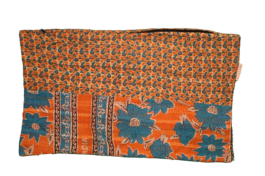 Sari Kantha Pude – Unik Vintage 30x50 cm | MASALA