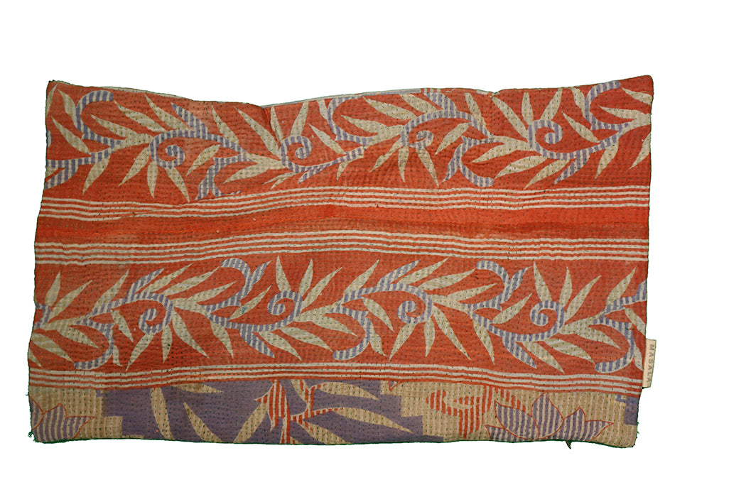 Sari Kantha Pude – Unik Vintage 30x50 cm | MASALA