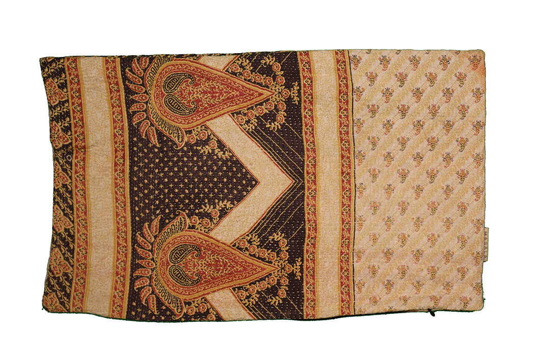 Sari Kantha Pude – Unik Vintage 30x50 cm | MASALA