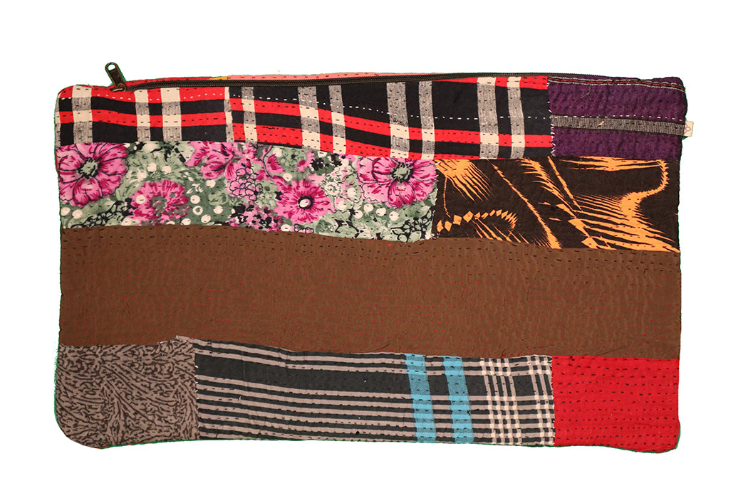 Sari Kantha Pude – Unik Vintage 30x50 cm | MASALA