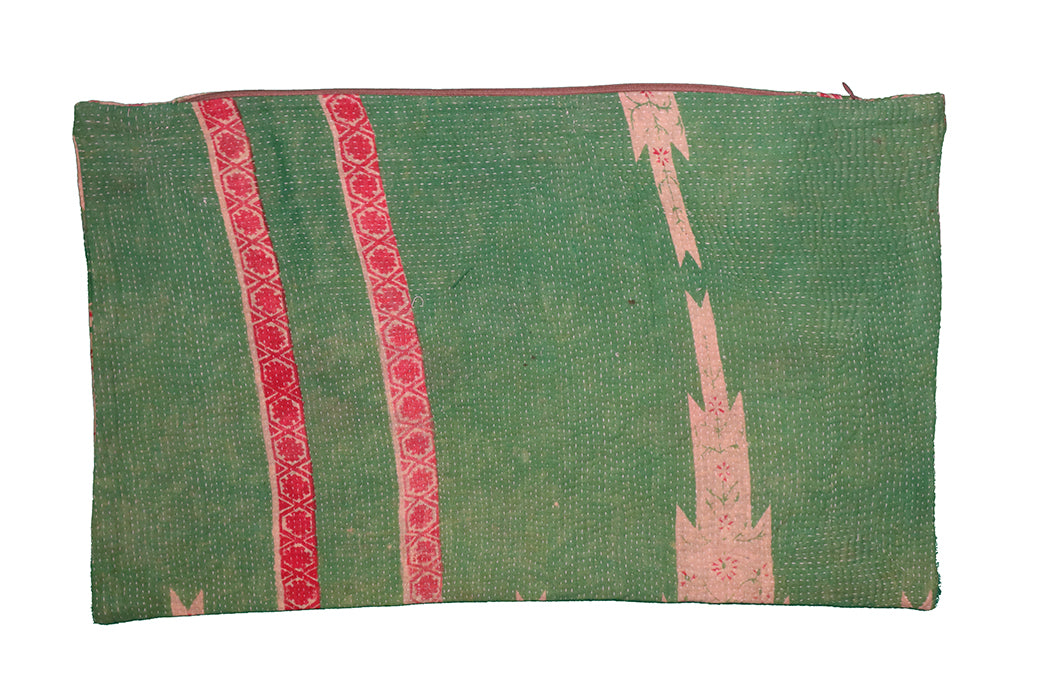 Sari Kantha Pude – Unik Vintage 30x50 cm | MASALA
