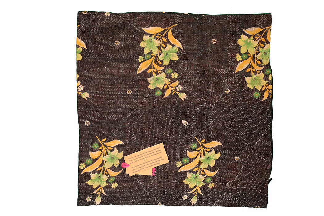 Sari Kantha Pude – Unik Vintage 45x45 cm | MASALA