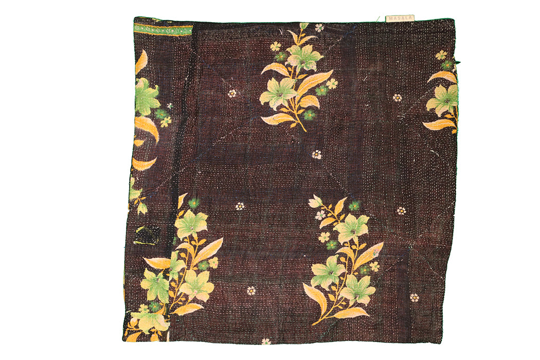 Sari Kantha Pude – Unik Vintage 45x45 cm | MASALA
