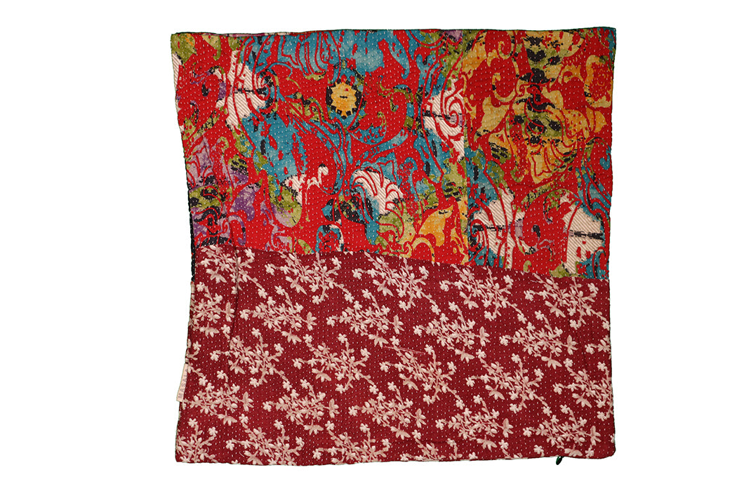 Sari Vintage Kantha Kissen 45*45 cm