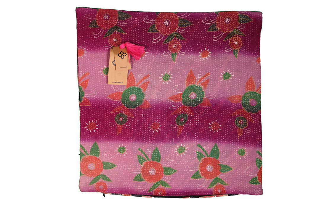 Sari Vintage Kantha Kissen 45*45 cm