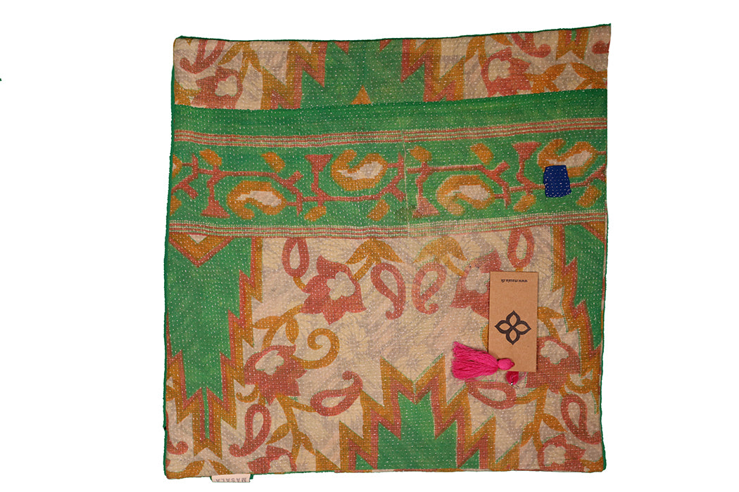 Sari Vintage Kantha Kissen 45*45 cm