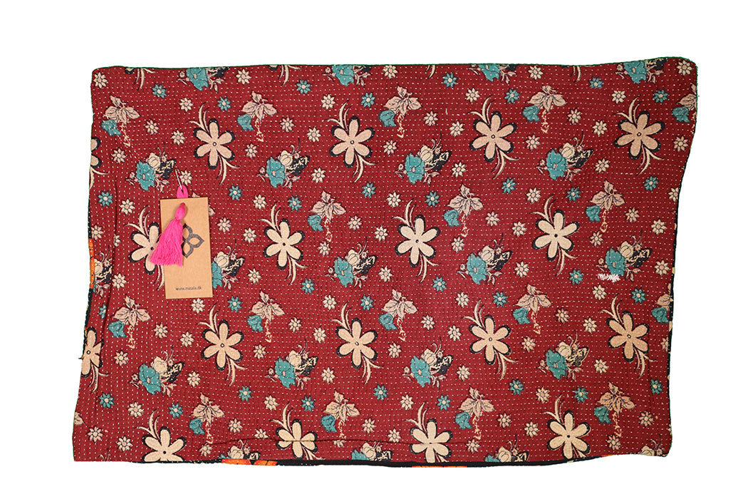 Sari Kantha Pude – Unik Vintage 40x60 cm | MASALA