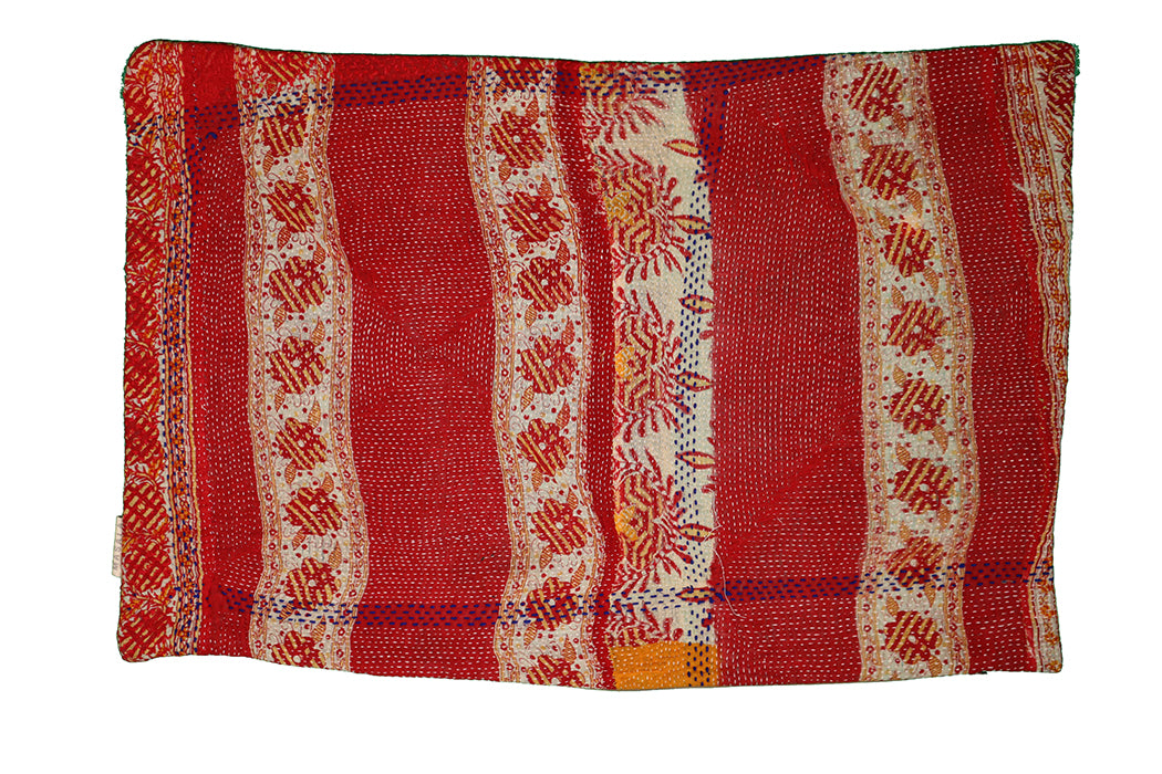 Sari Kantha Pude – Unik Vintage 40x60 cm | MASALA