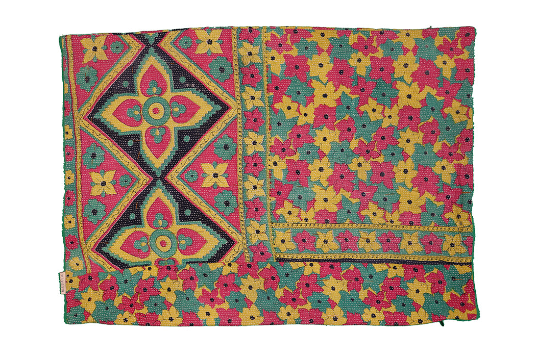 Sari Kantha Pude – Unik Vintage 50*70 cm | MASALA