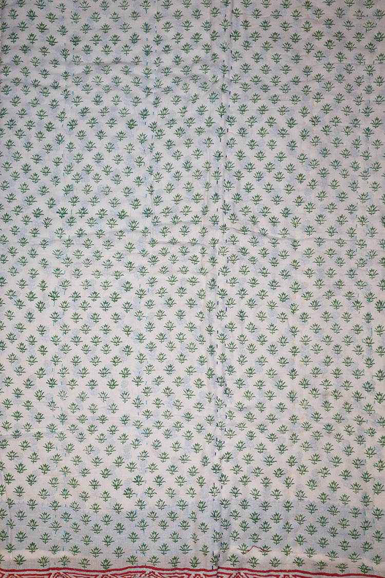 Vintage sari quilt , bomuld 70x100 cm