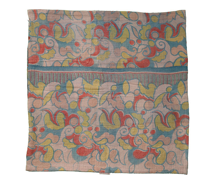 Sari vintage kantha pude 60*60 cm