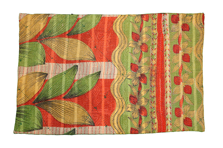 Sari vintage kantha cushion 40*60 cm