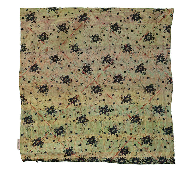 Sari vintage kantha pude 60*60 cm